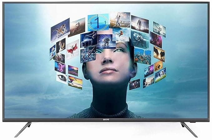 Sanyo 165 cm (65 Inches) 4K UHD Smart Certified Android IPS LED TV XT-65A081U (Dark Grey) Smart Televisions