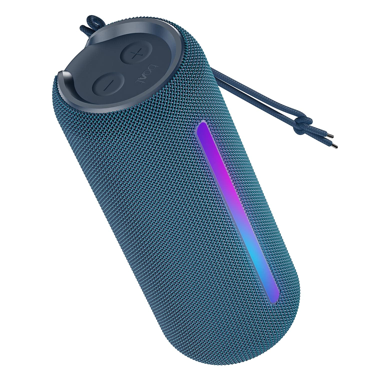 boAt Newly Launched Stone Spinx Pro Bluetooth Speaker with 20 W RMS Sound, Up to 8 hrs of Playtime, BTv5.0, Built-in Mic, RGB LEDs, TWS Feature, TF Ca...
