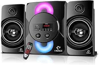IKALL IK51 Speaker System (2.1, Black)