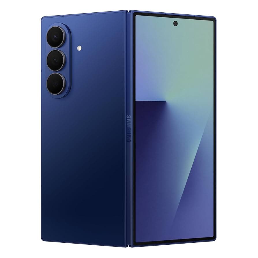 Samsung Galaxy Z Fold7 5G Smartphone with Galaxy AI (Blue Shadow, 12GB RAM, 256GB Storage), Ultra Sleek Design with 200MP Camera, Powerful Snapdragon ...