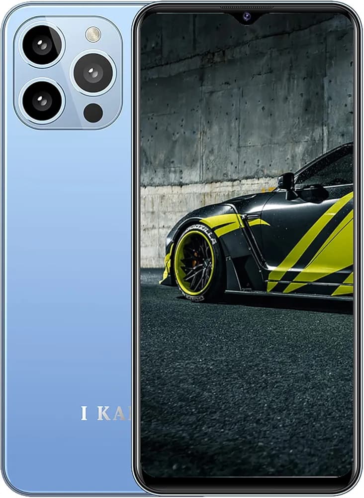 IKALL Z19 Pro-S 4G Smartphone 6.5" HD+ Display | 4GB RAM + 64GB Storage | T606 Octa Core 1.6 Ghz Processor | Type-C USB Interface for Fast Charging (Blue)