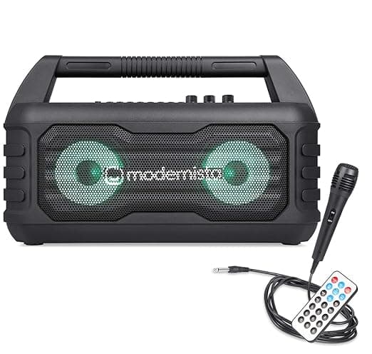 Modernista Sound-Beast 32 Watt Wireless Bluetooth Portable Party Speaker (Black) Speakers