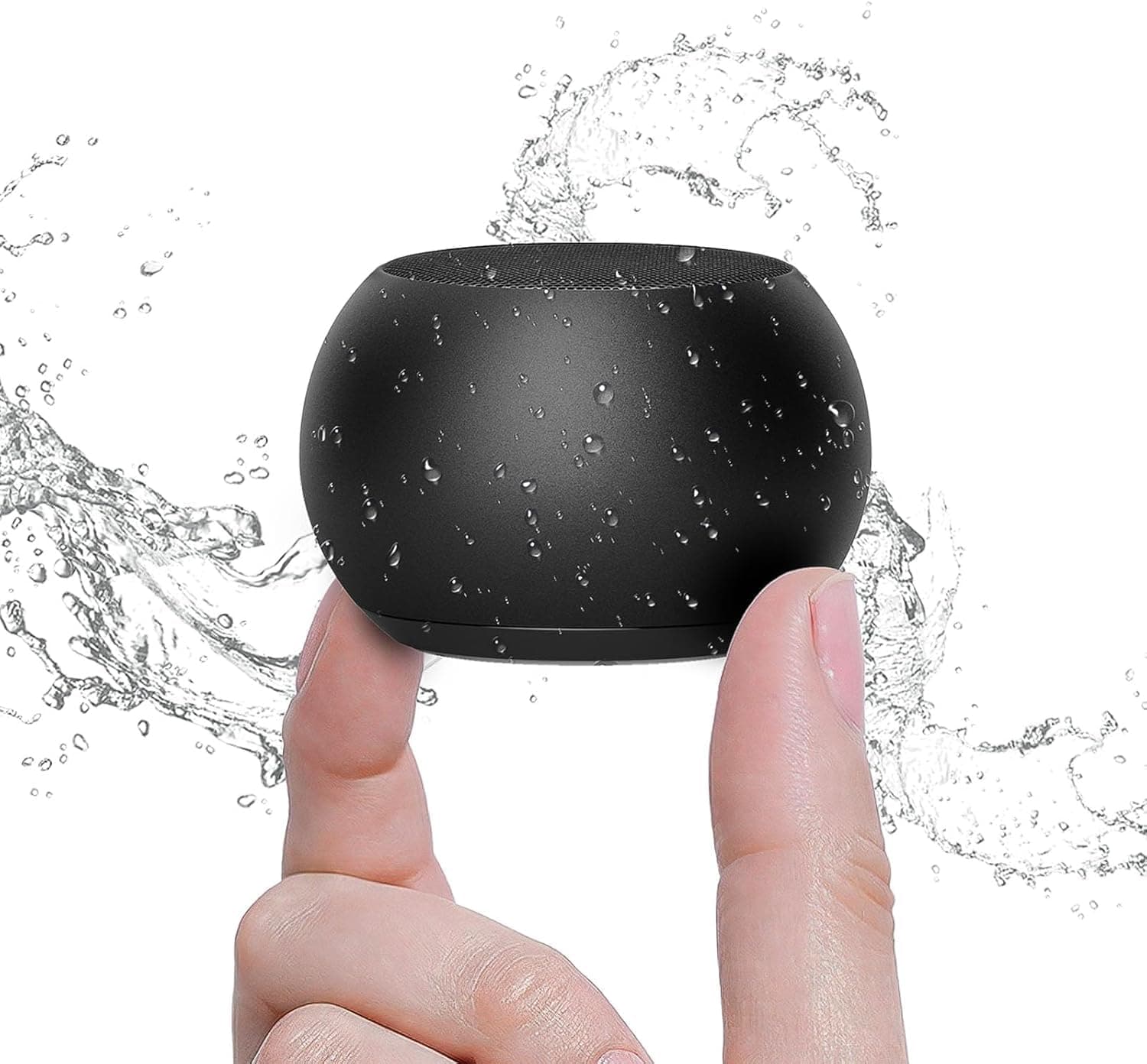 CERLINK jbl Small Ultra Bluetooth Speaker 4D with Loud Stereo Sound and Long Playtime Mini Speaker Easy to Carry Metal Electroplating Round Body Pack ...