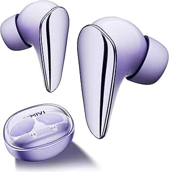 Mivi DuoPods i7 [Newest] Earbuds - Step into The 3rd Dimension of Sound with 3D Soundstage, High Fidelity Drivers, Advanced Audio Codec for Lossless A...
