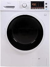 Midea 8.5KG /6 kg Fully - Automatic Washer Dryer ( MWMFL085COM , White, In-built Heater, Smart Sensor )