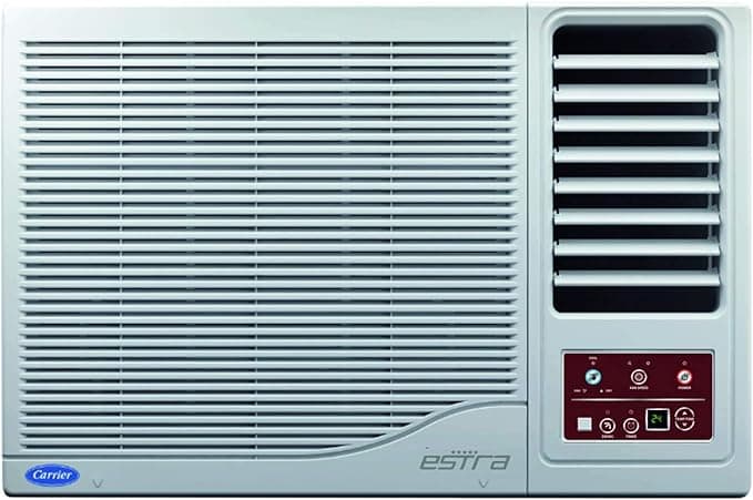 Carrier 1 Ton 3 Star Window AC (R22 CAW12ES3N8F1, White) Air Conditioners