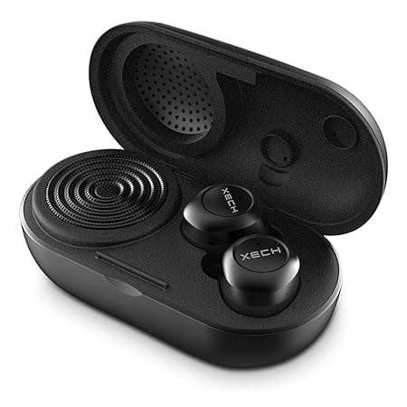Xech in-Ear True Wireless Earbuds Bluetooth 5.0 + EDR with 3W Bluetooth Speaker Pods and Hi-Fi Deep Bass Voice Assist in-Built Mic Dual Pairing IPX4 W