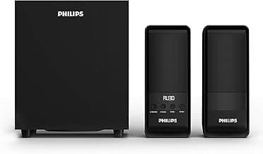 Philips Audio MMS2050/94 50 Watt 2.1 Channel Wireless Bluetooth Multimedia Speaker
