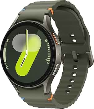 (Refurbished) Samsung Galaxy Watch 7 (44mm, Green, Bluetooth) with 3nm Processor | Dual GPS | Sapphire Glass & Armour Aluminum | 5ATM & IP68 | HR, SpO...