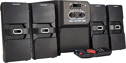 Blaupunkt Sp400 60W 4.1 Channel Bluetooth, Auxiliary, USB, Micro USB Satellite Speaker - Black