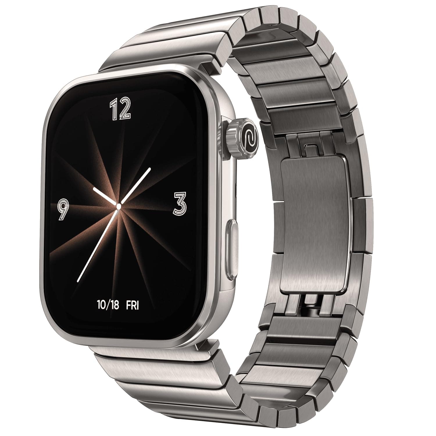 Noise Pro 6 Max Smart Watch:Intelligent AI, Endless AI Watch Faces, AI Companion, 1.96 AMOLED, Stainless Steel Build, Built-in GPS, 5 ATM, EN2 Process...
