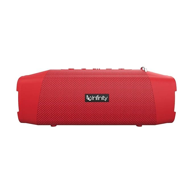 (Renewed) Infinity (JBL) Fuze 700 4.5 Watt Wireless Bluetooth Portable Speaker (Passion Red) Speakers