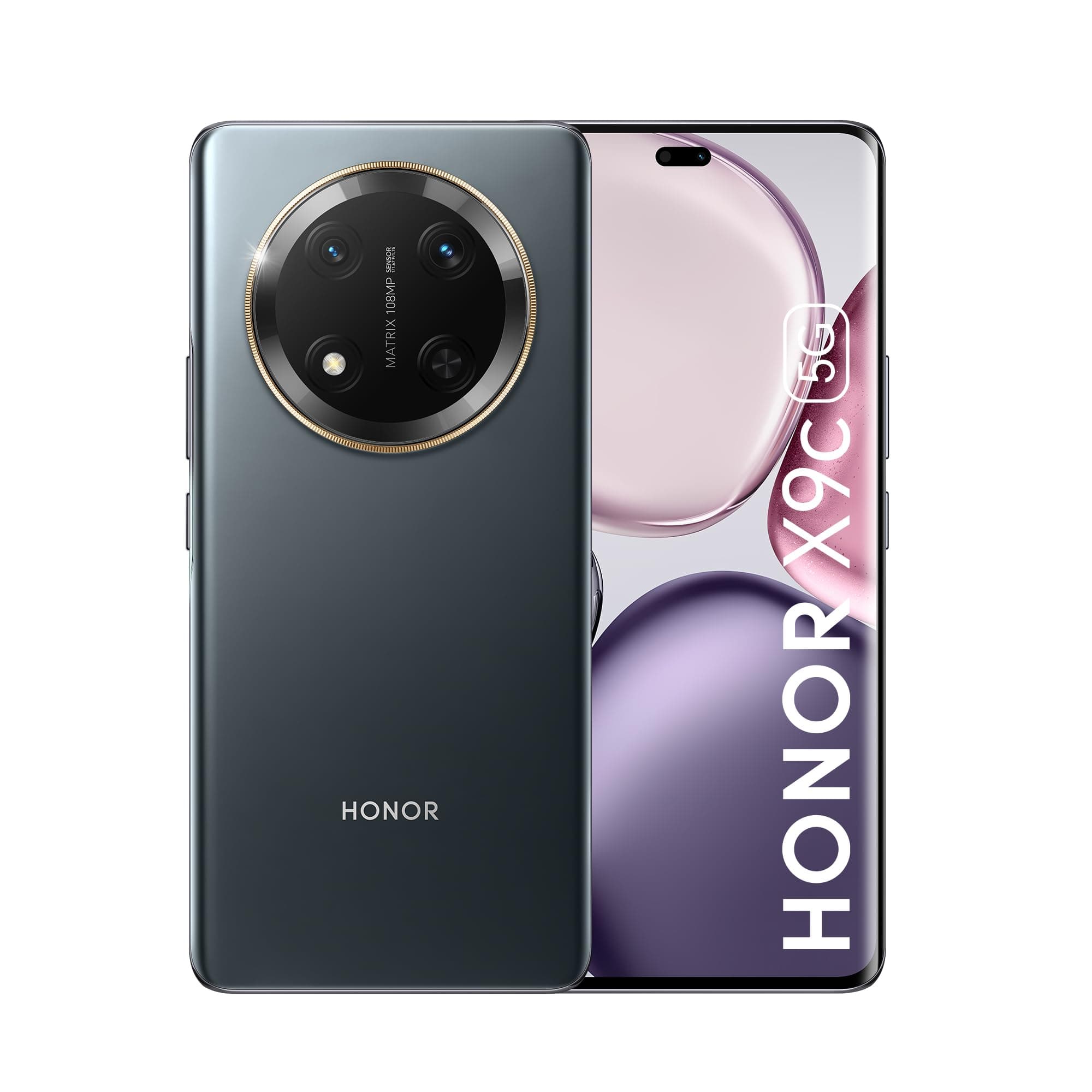 HONOR X9c 5G Dual SIM (8GB RAM, 256GB Storage) | Ultra Durable | 108MP AI OIS Camera | 6600mAh Battery | 3840Hz Risk-Free Dimming Display (Titanium Bl...