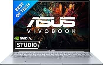 (Refurbished) ASUS Creator Series Vivobook 16X (2023), Intel Core i5-12450H 12th Gen, 16" (40.64 cm) FHD+, Laptop (8GB/512GB/4GB RTX 2050/Win11/Office...
