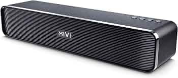 (Refurbished) Mivi Fort H30 Portable Soundbar  [Newly launched] 30W Bluetooth Soundbar for Campus Life, 2.0 Channel, Sleek Design, 6 Hours Playtime, M...