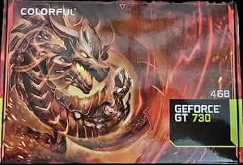 Colorful GeForce GT 730 4GB GDDR5 RAM Graphic Card with 4 HDMI Output Ports 3 Years Warranty Multi Display 1080P Gaming