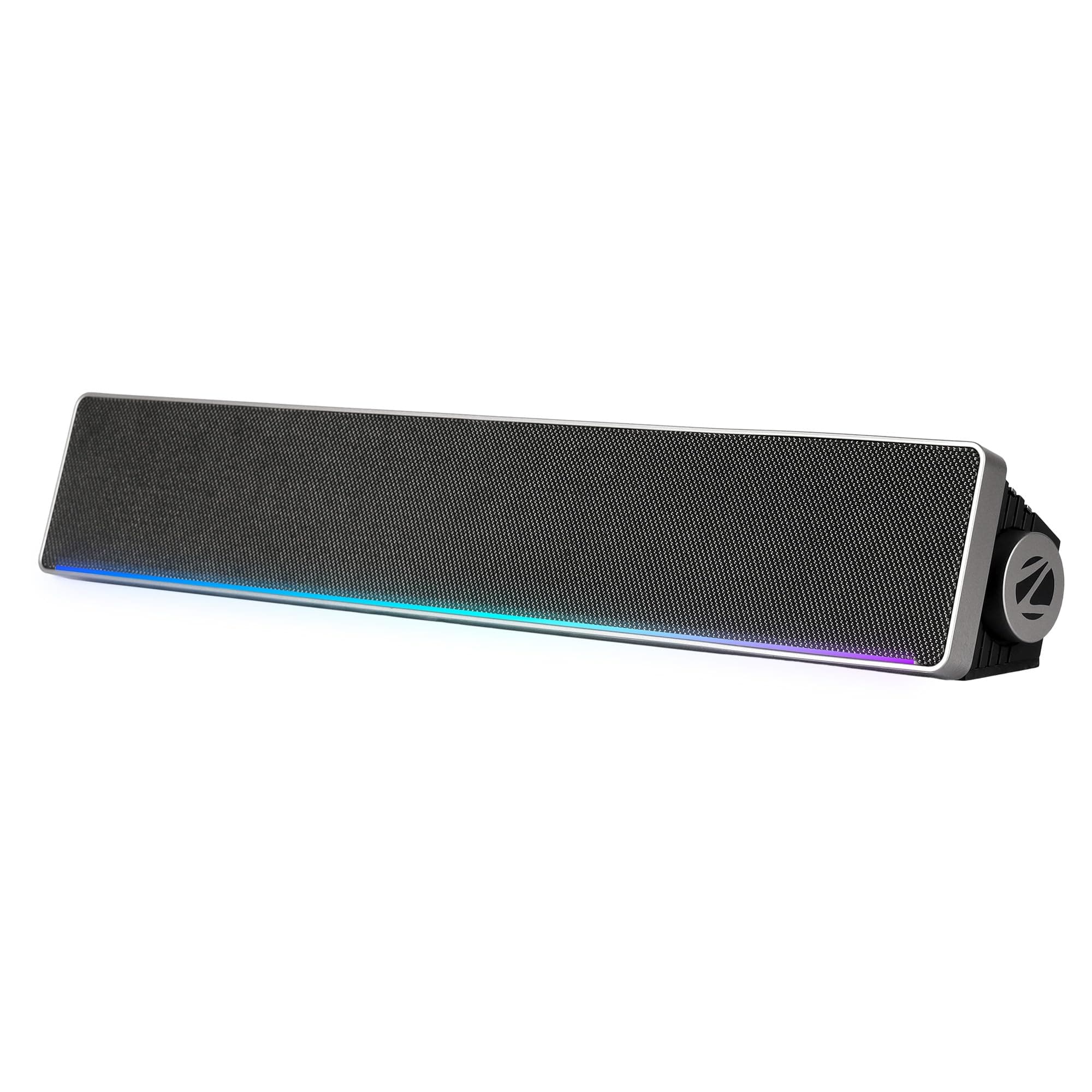 ZEBRONICS VITA 102, Wireless Bluetooth Soundbar, 16 Watts, Upto 16 Hours Playback, Powerful Dual Drivers, Dual Passive Radiators, Call Function, RGB L...