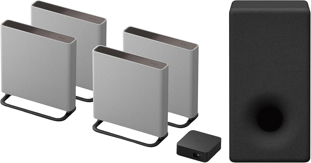 Sony Bravia Theatre Quad (HT-A9M2) Premium Soundbar System with 360 SSM, Wireless Multi Dimensional