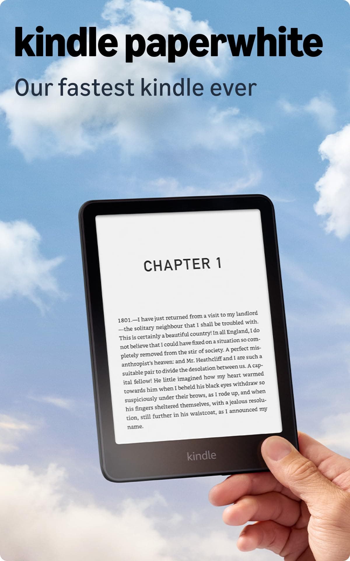 All-new Amazon Kindle Paperwhite (16 GB)  Our fastest Kindle ever, with new 7" glare-free display and weeks of battery life