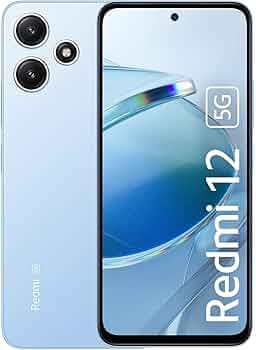 (Refurbished) Redmi 12 5G (Pastel Blue, 6GB 128GB) India's 1st Snapdragon 4 Gen 2