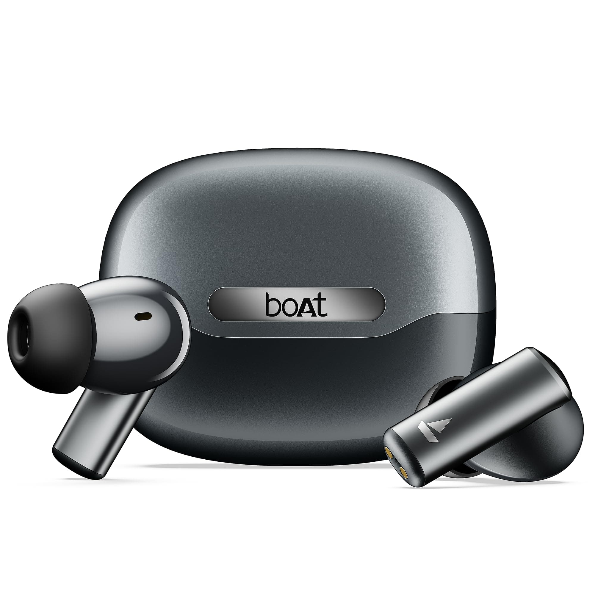 boAt Airdopes Prime 701 ANC (2025 Launch),46dB Hybrid ANC, 50Hr Battery, Real Spatial Audio,Multidevice Connect,App Support, Bluetooth Earbuds, TWS Ea...
