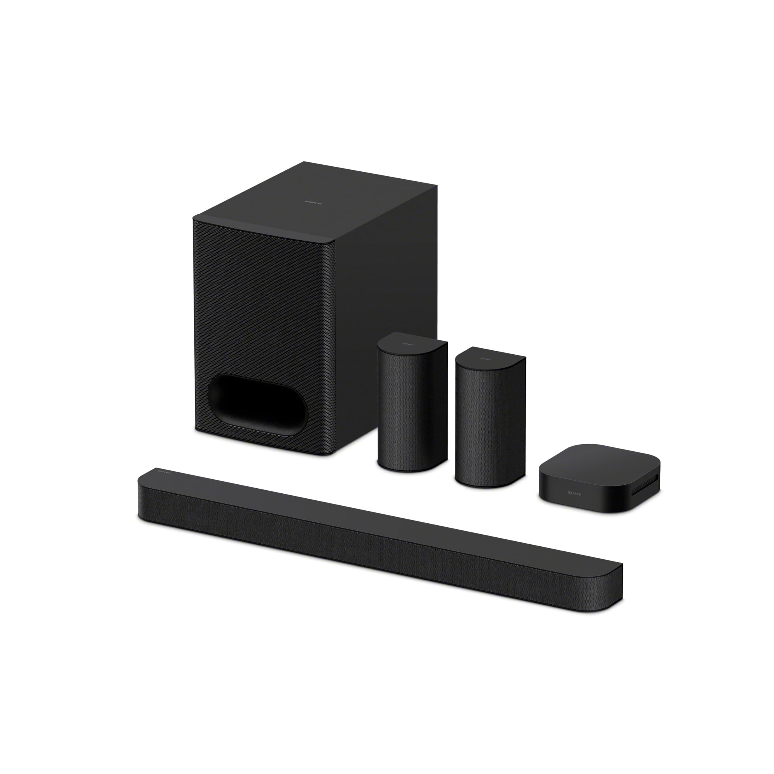 Sony Bravia Theatre System 6(HT-S60) Real 5.1ch 1000W,Dolby Atmos/DTS:X Soundbar Home Theatre with Powerful subwoofer & Wireless Rear Speakers,Voice Z...