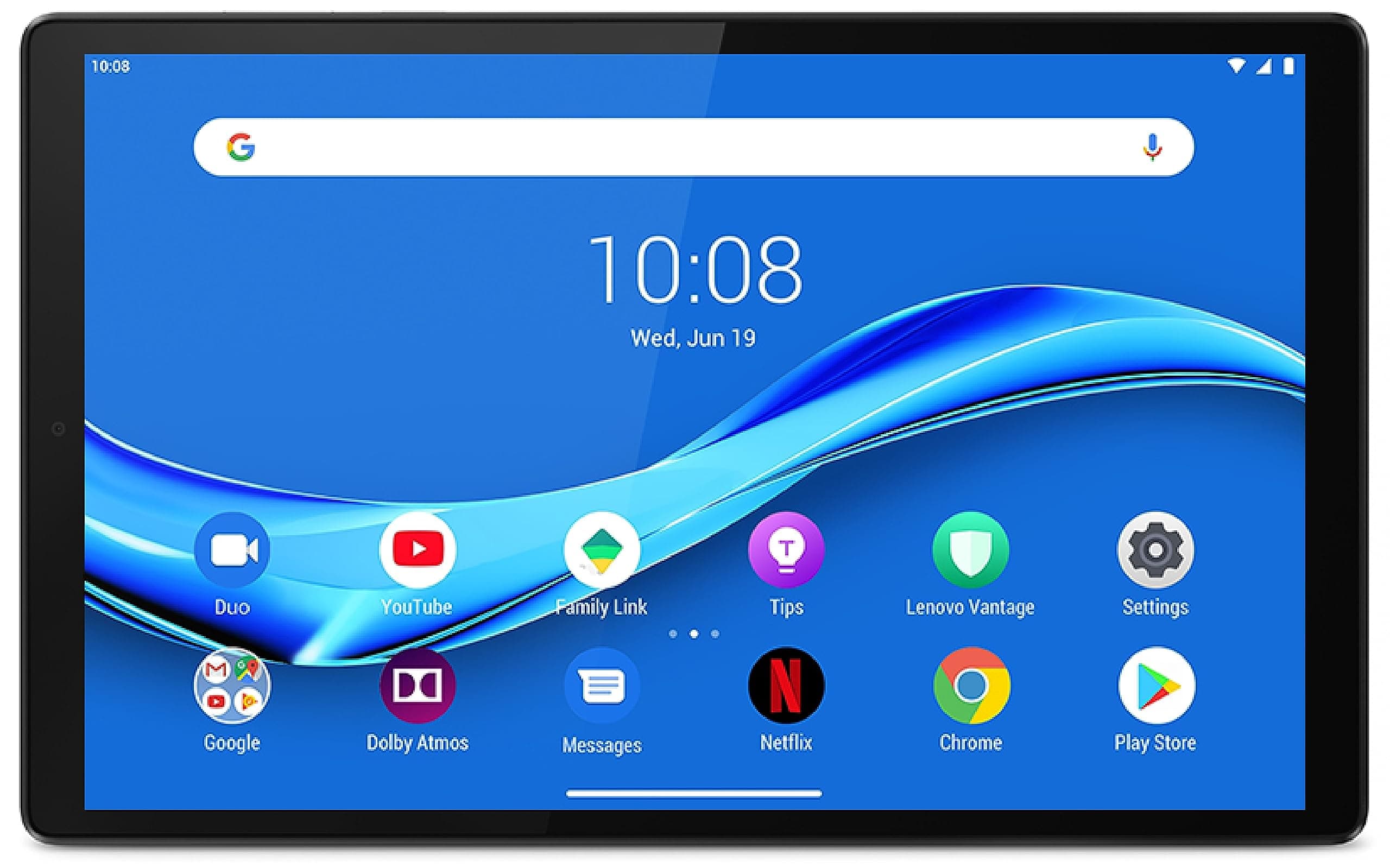 Lenovo Tab M10 HD 2nd Gen (10.1 inch, 2 GB, 32 GB, Wi-Fi+4G LTE), Platinum Grey with Metallic Body and Octa Core Processor