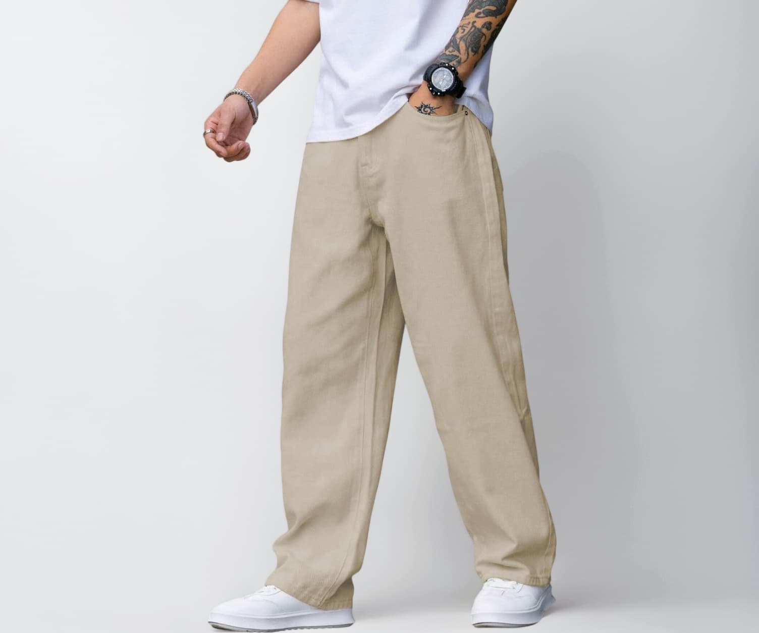 TAGAS Men's Relaxed Jeans