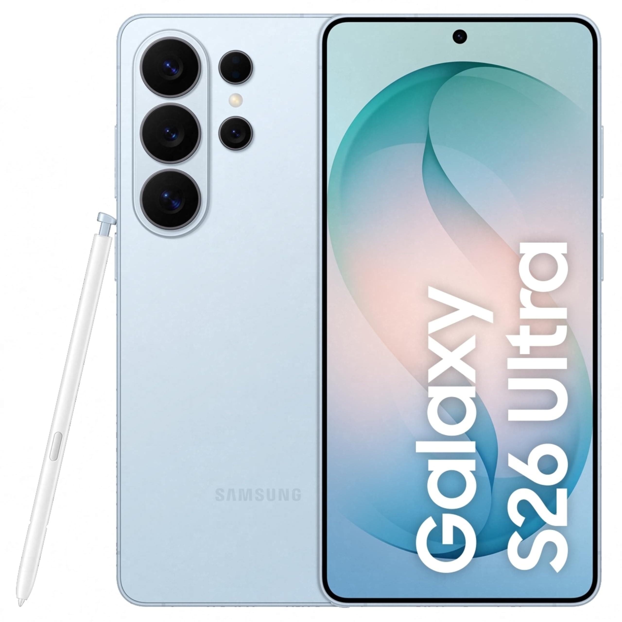 Samsung Galaxy S26 Ultra 5G (Sky Blue, 12GB RAM, 512GB Storage) with Built-in Privacy Display, AI Phone, Photo Assist, Creative Studio, 200MP Camera, ...