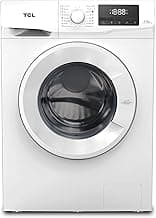 TCL 8 Kg Fully-Automatic Front Loading Washing Machine (TWF80-G123061A03, White)