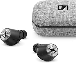 (Renewed) Sennheiser Momentum Truly Wireless Bluetooth In Ear Headphone with Mic (Black)