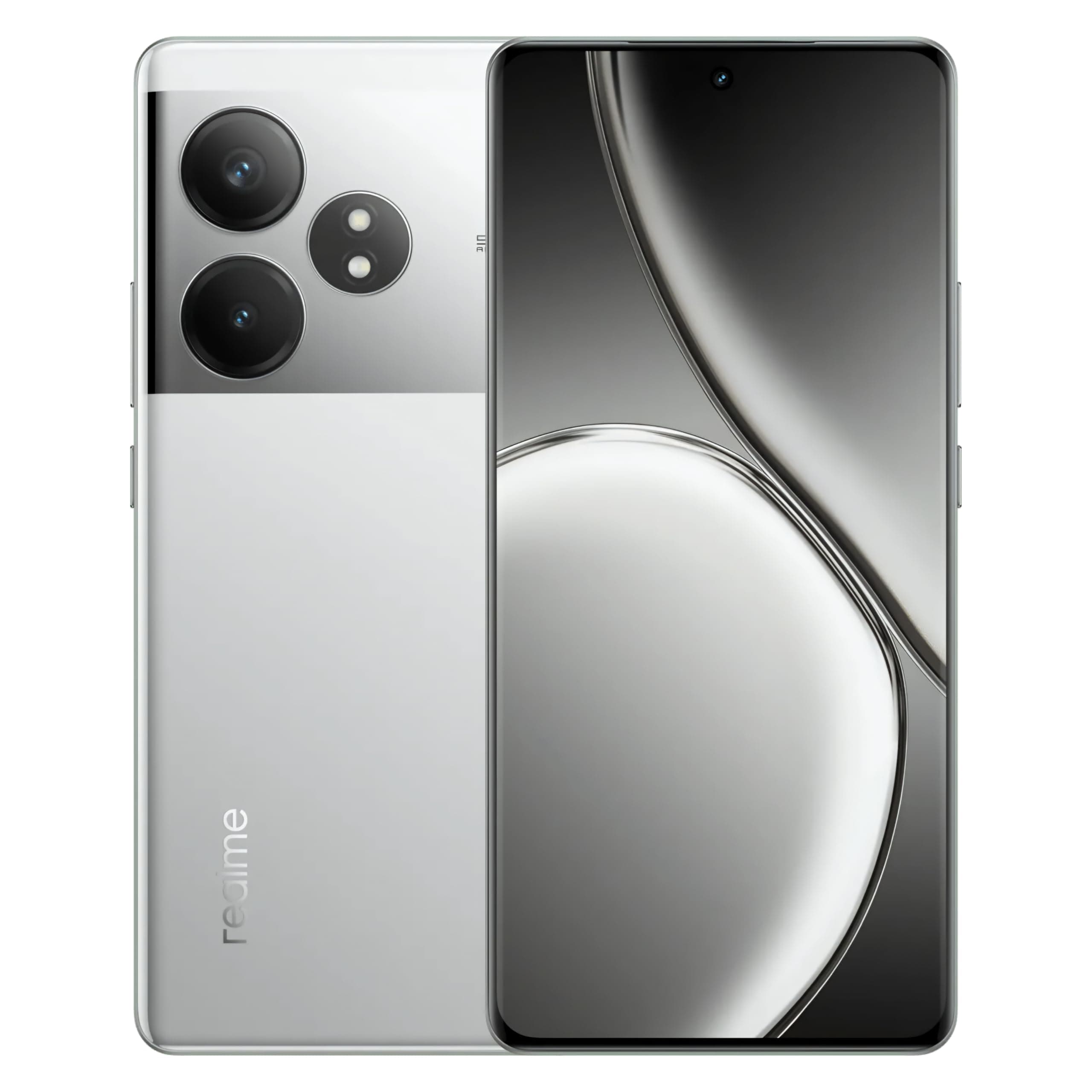 realme GT 6T 5G (Fluid Silver,8GB RAM+256GB Storage) | India's 1st 7+ Gen 3 Flagship Chipset | 1.5M+AnTuTu Score | 5500mAh+120W | The World's Brightes...