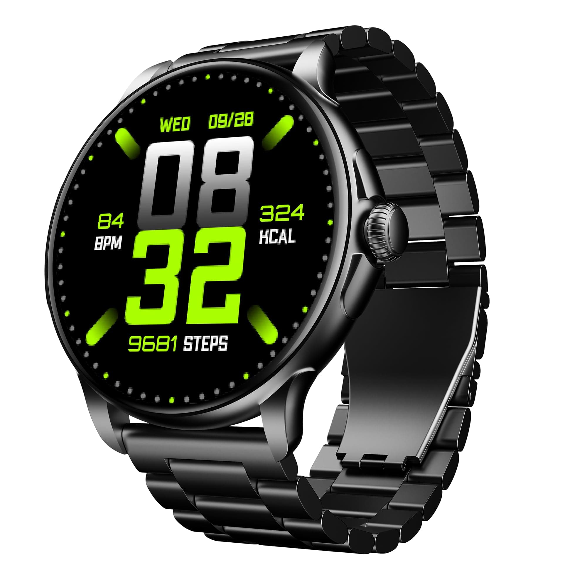 boAt Newly Launched Lunar Oasis w/ 1.43 AMOLED Display, Turn-by-Turn Navigation, Dynamic User Interface, QR Tray, Watch Face Studio, BT Calling, Emerg...