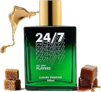 OLGA Perfume For Men And Women - All Day Players 24/7 100 ML | Scent with Rich Caramel, Bourbon Vanilla & Vetiver | Premium Long-Lasting Perfume| Unis...