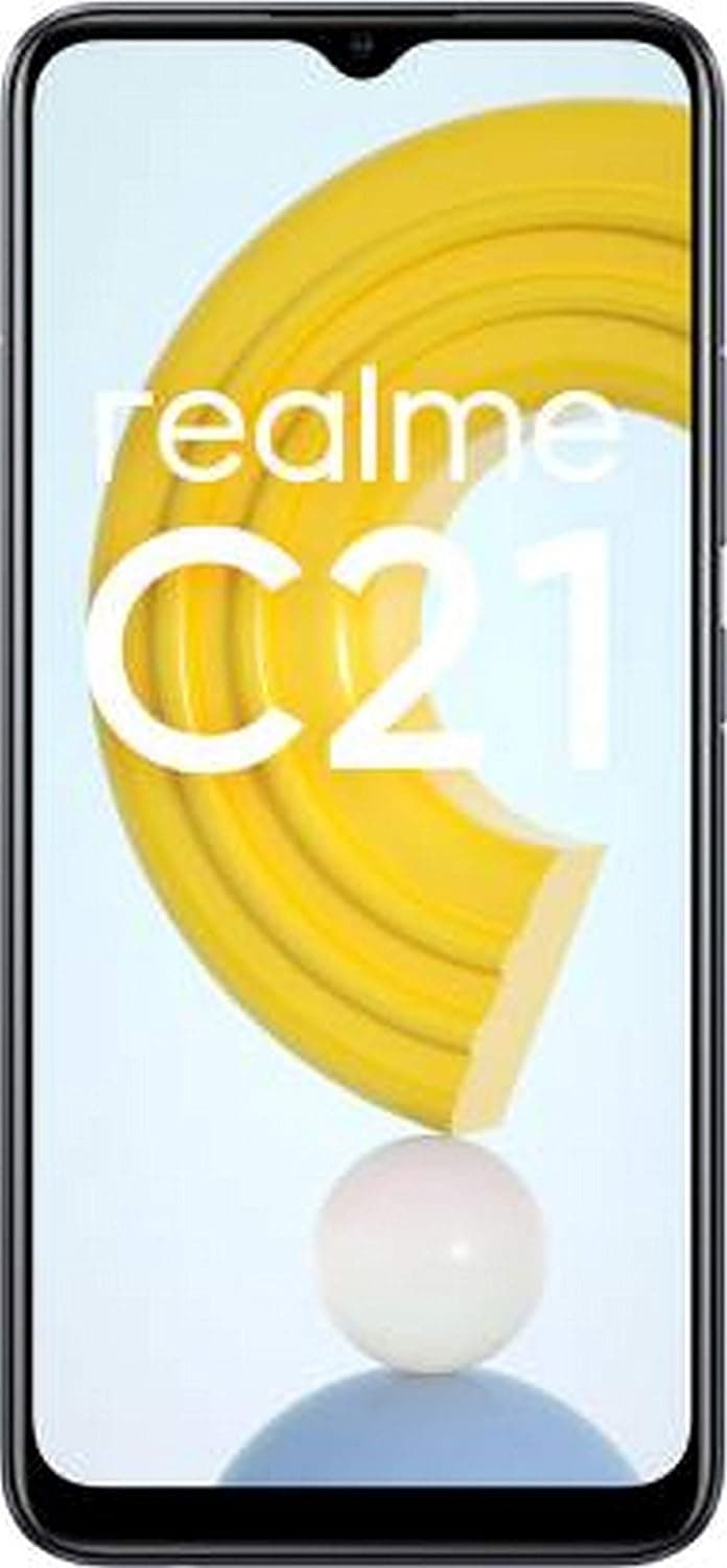 realme C21 (Cross Black, 4GB RAM, 64GB Storage) Without Offers Smartphones