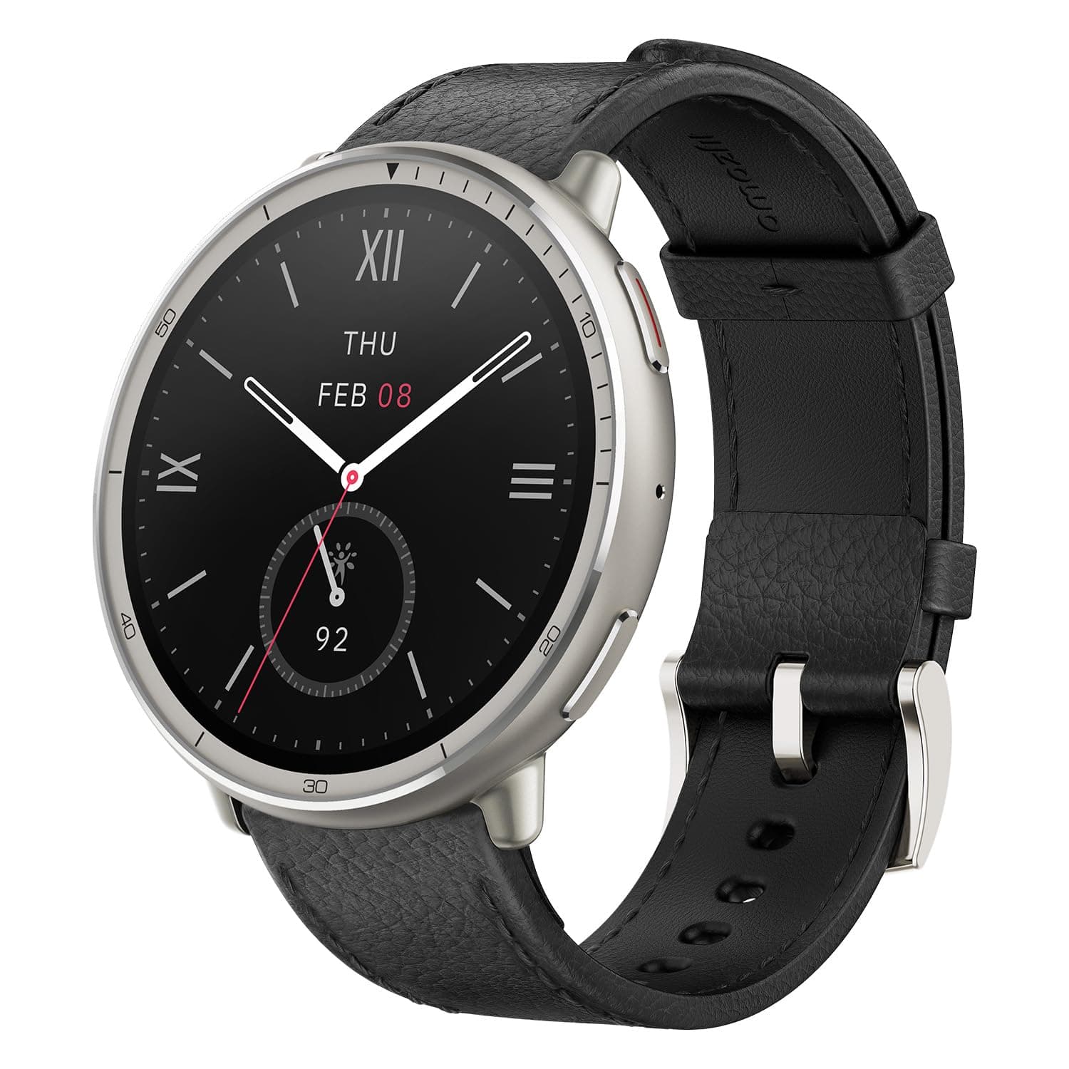 Amazfit Active 2 Premium 44mm Smart Watch, Sapphire Glass Display, Free Silicon Strap in Box, Built in GPS, 10day Battery, 5ATM, for iOS & Android, 20...