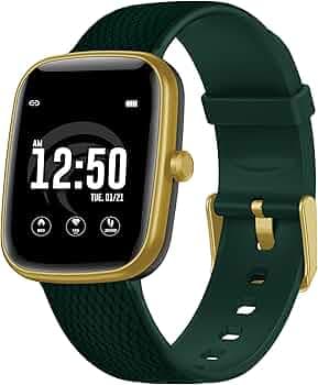 Cellecor ActFit A4 IP68 Waterproof Smartwatch with 10 Days Long Battery, 24 * 7 Heart Rate Monitoring, Multi Sports Mode with Bluetooth Support for Ca...