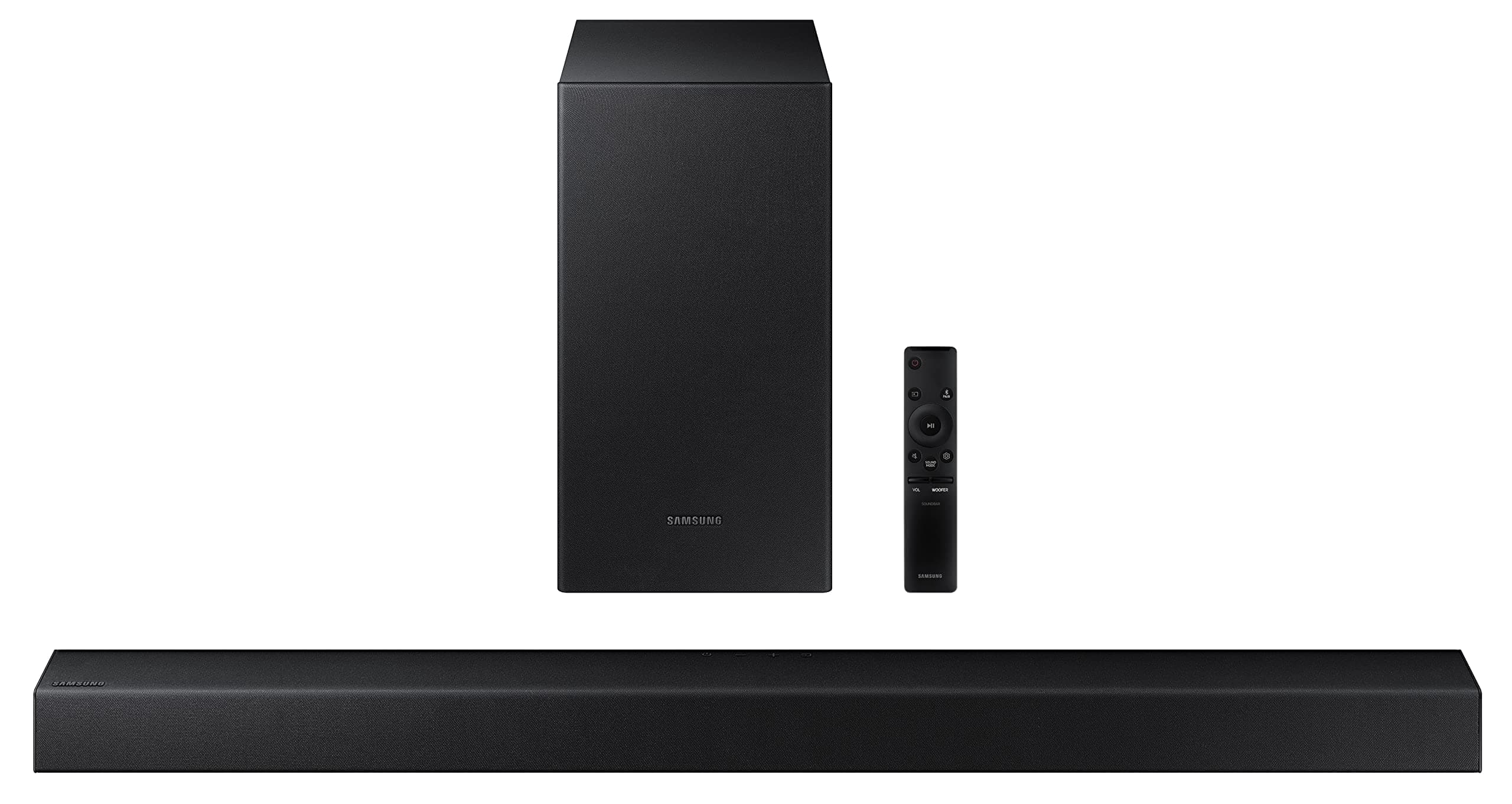 SAMSUNG HW-T42E/XL Dolby Digital 150 W Bluetooth Soundbar (Black, 2.1 Channel)