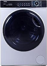 Haier 7 kg Inverter Motor Fully-Automatic Front Loading Washing Machine, Laser Seamless, Super Drum 1200 RPM (HW70-IM12929CS3, Inbuilt Heater)