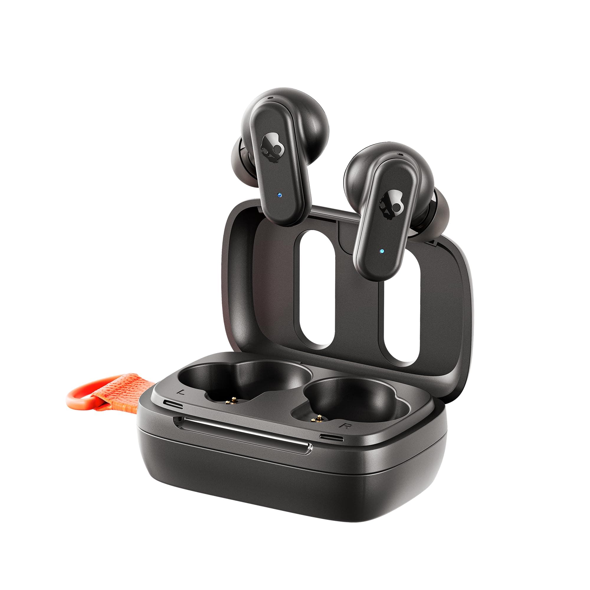 Skullcandy Dime 3 in-Ear Wireless Earbuds, 20 Hr Battery, Microphone, Works with iPhone Android and Bluetooth Devices - Black