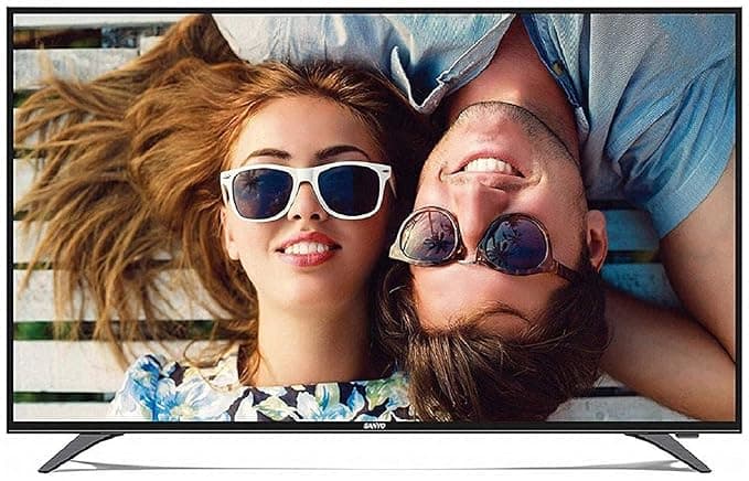 Sanyo 123.2 cm (49 Inches) Full HD IPS LED TV XT-49S7200F (Dark Grey) Standard Televisions