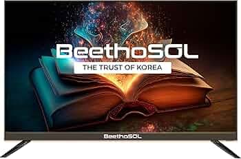 BeethoSOL 80 cm (32 inch) Bezel Less HD Ready LED Smart Android TV (LEDSTVBG3284HD27-DN)
