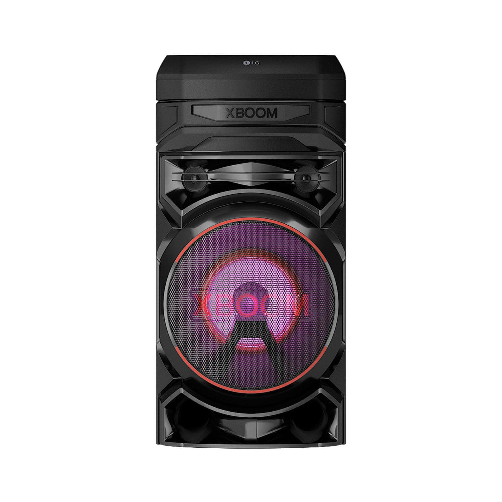 LG XBOOM RNC5 Party Speaker, Multi Color Lighting, Karaoke Feature, 1 Mic + 1 Guitar Input, Wireless Party Link, USB, Bluetooth Connection, XBOOM App