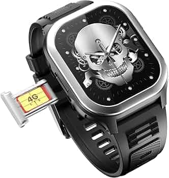 (Refurbished) Fire-Boltt 4G Pro Volte Calling Smart Watch- 2.02 TFT Display, 4G Nano-SIM GPS, Health Suite, Sports Modes, 400mAh Battery (Black)