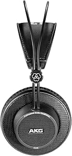 AKG K245 Over Ear Open Back Lightweight Folding Studio Headphones