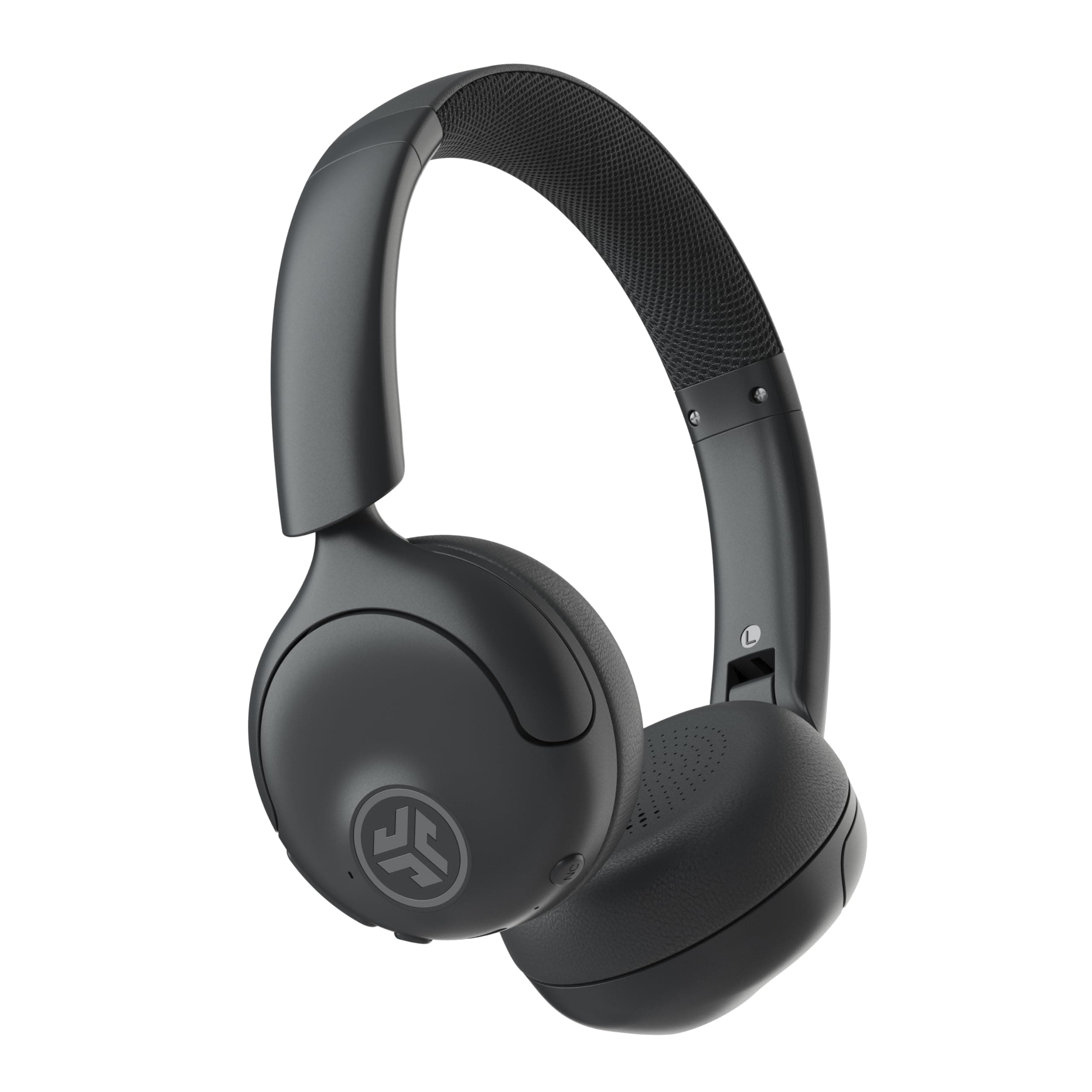 JLab Go Lux ANC Hybrid Active Noise Cancelling Headphones - On Ear Wireless Headphones with Microphone, 70+ H Playtime Fol...