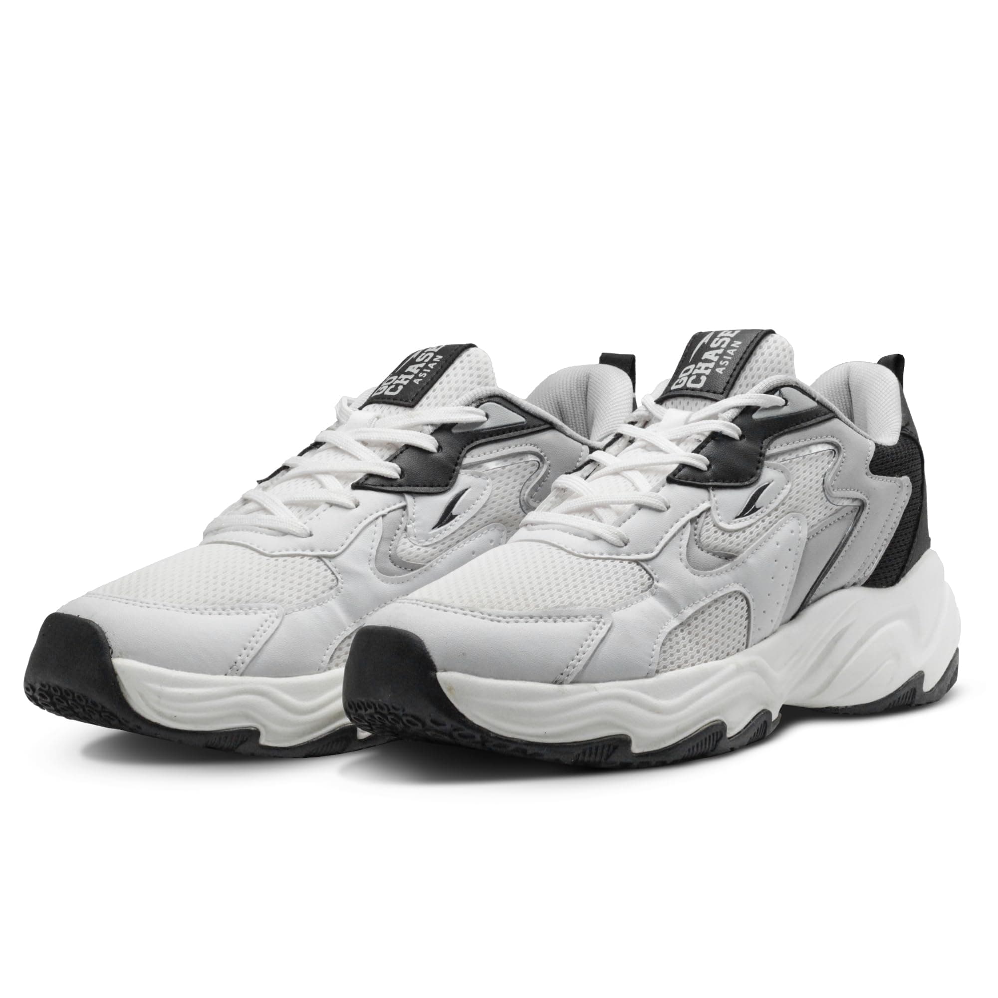 ASIAN Men DOMINATOR-03 Running and Casual wear Running Shoes with Laces, Lightweight and Comfortable Shoes with Upper Fabric and Phylon Sole for Men &...