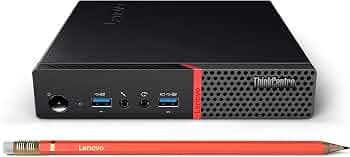 (Renewed) Lenovo ThinkCentre Intel 6th Gen Core i5 6400T Laptop (16 GB/1 TB HDD/Windows 10 Pro/MS Office /1//2.20 Kg), ThinkCentre M700,Black