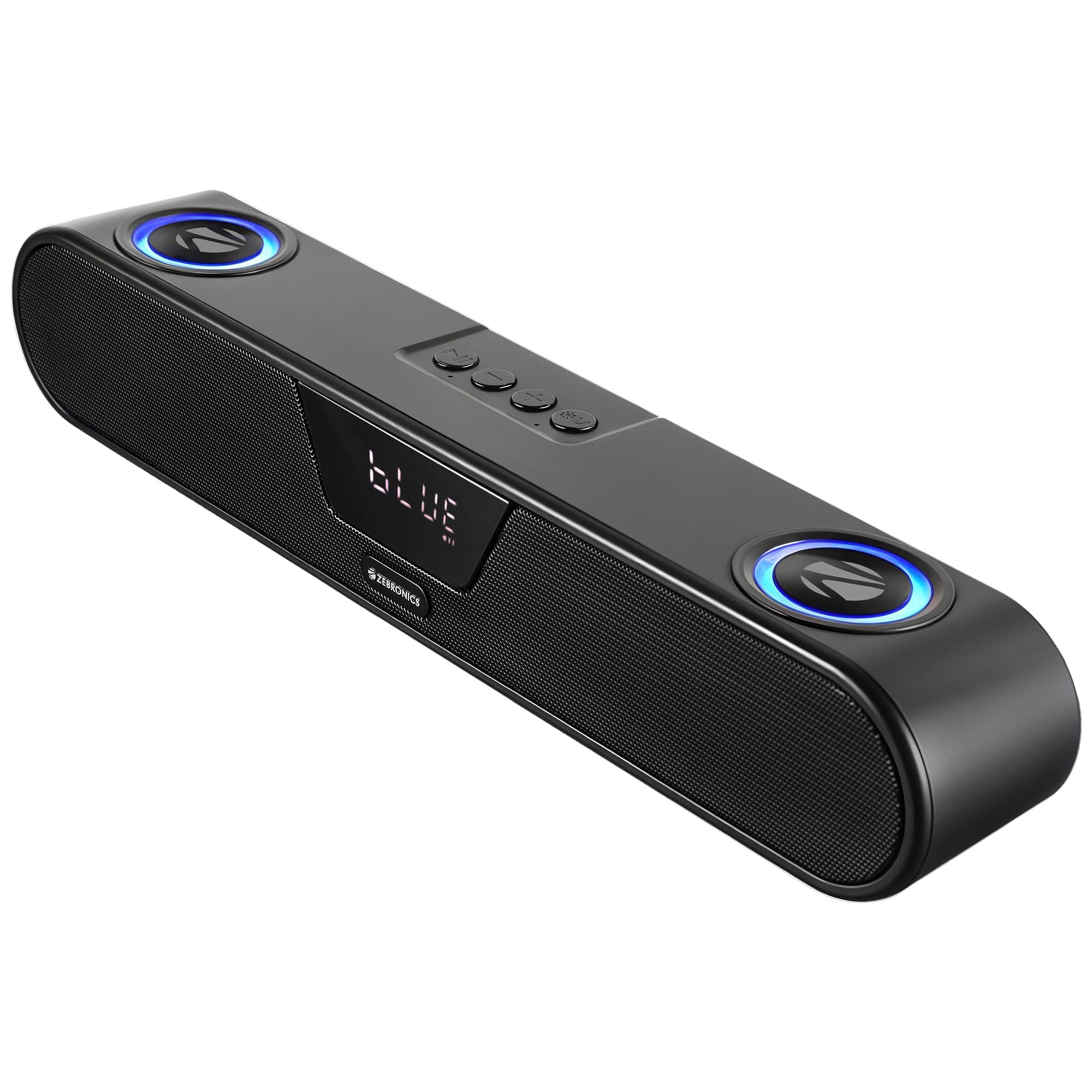 ZEBRONICS Astra 40 Portable Bluetooth Speaker, 20W RMS, Dual Drivers + 2 Passive Radiators, Upto 22 Hours Playback, BTv5.3 | USB | AUX | mSD | TWS, Sp...