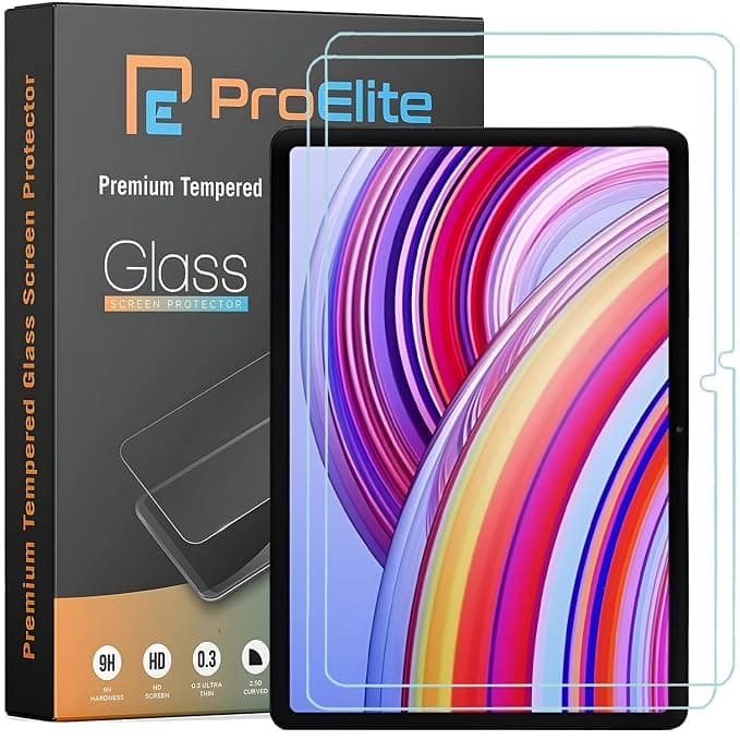 ProElite Screen Protector for Redmi Pad Pro 12.1 inch Tablet, Premium Tempered Glass Screen Protector for Redmi Pad Pro 12.1 inch Tablet [2-Pack]